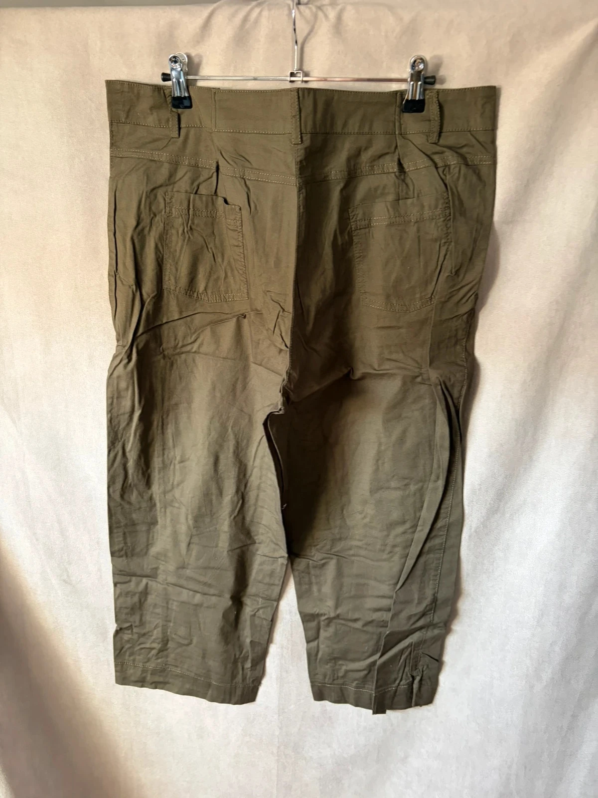 Pantacourt maat 46 kaki/ groen – photo 2